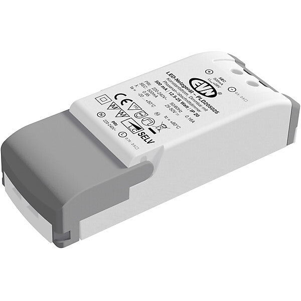 EVN-Lichttechnik LED-Netzgerät 500mA 12,5-25W IP20 PLD205025